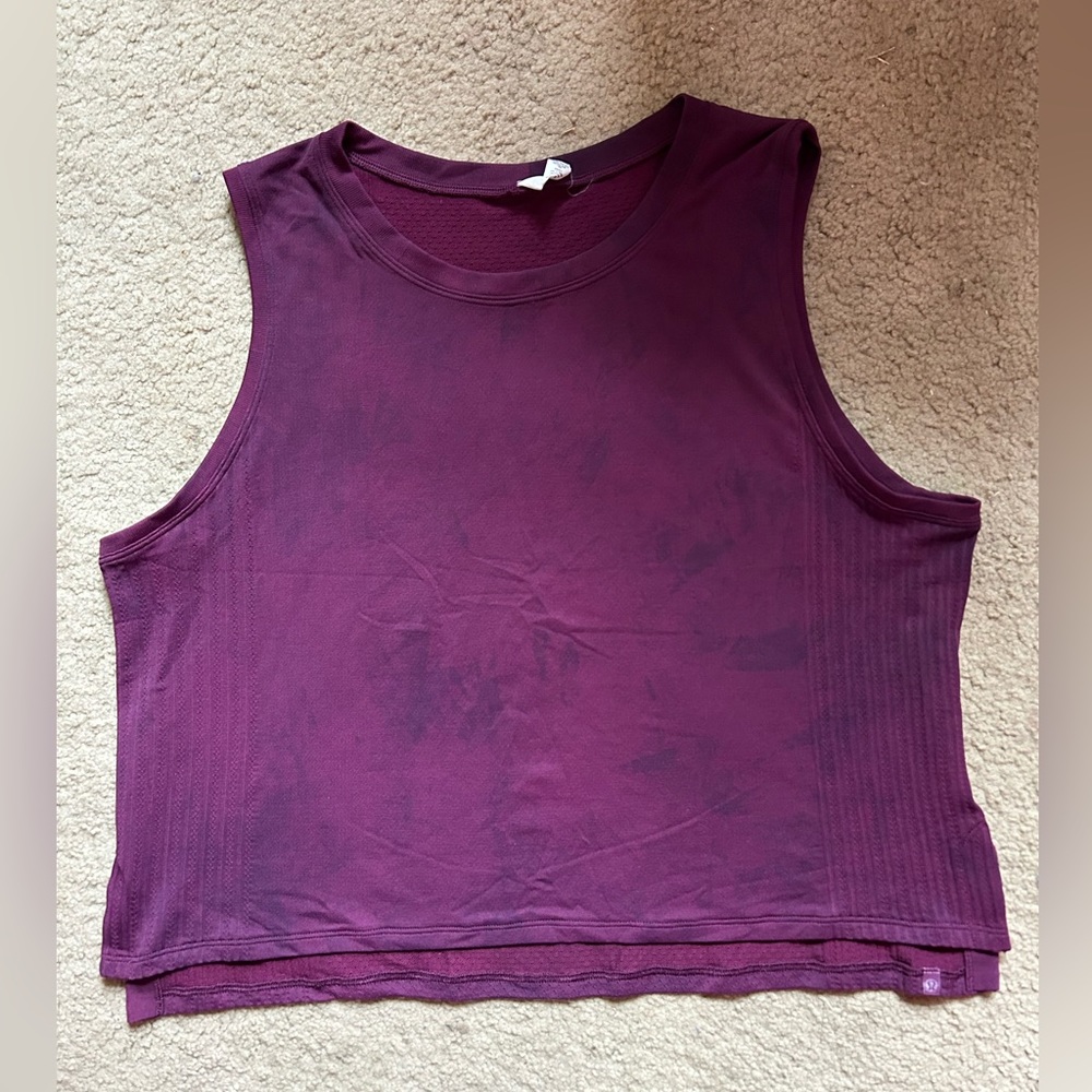 lululemon athletica Women's Sleeveless Tank Top in Deep Plum